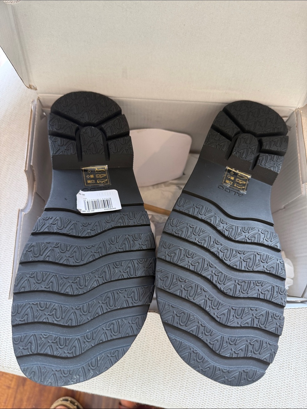Aldo brown loafers new in box size 6.5 - Picture 2 of 4